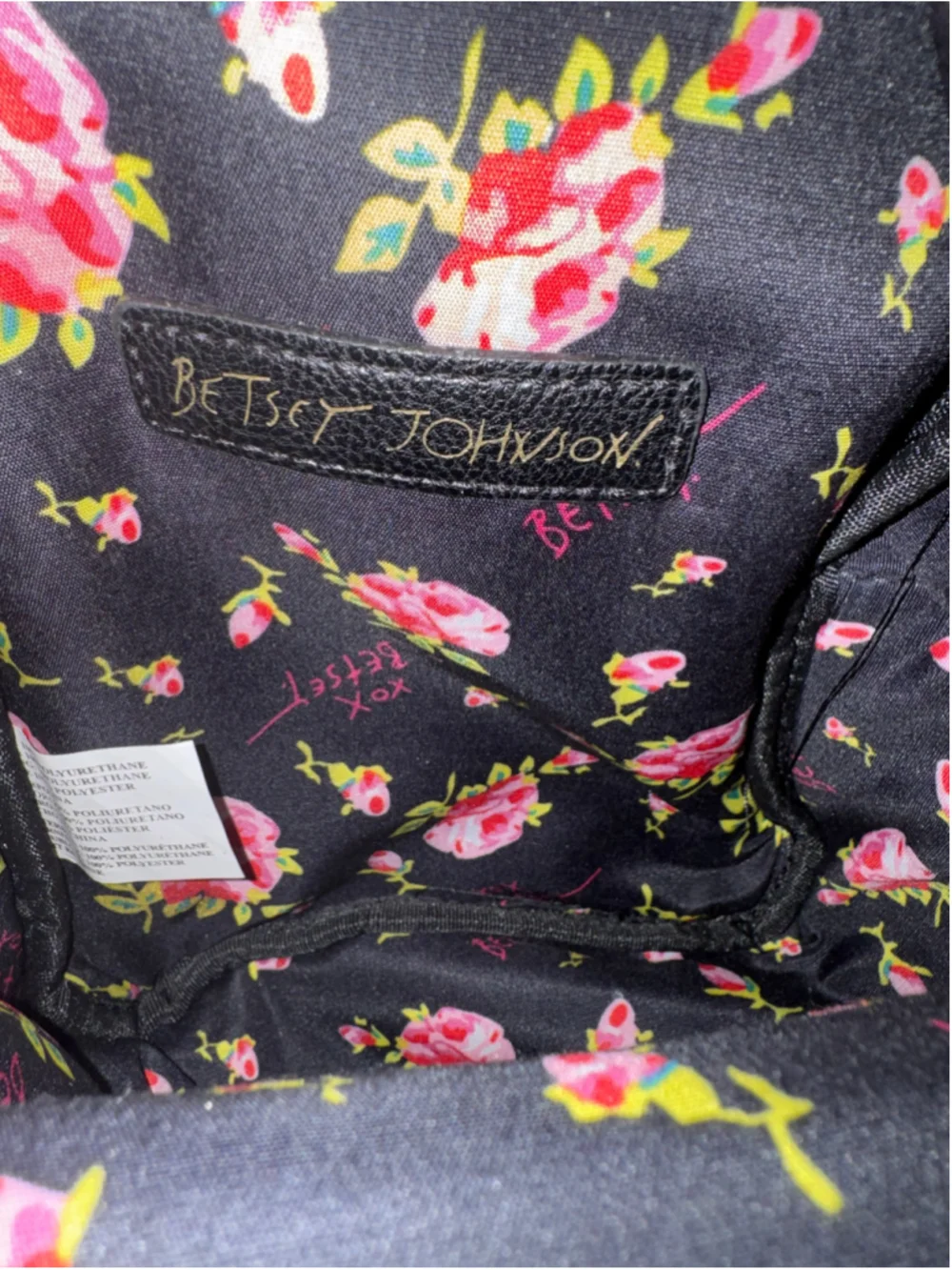 RARE Betsey Johnson Kitsch Halloween Vampire Dog Mini Backpack Spooky